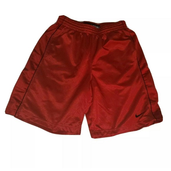 Nike Mens Large Active Basketball Shorts Red‎ 254394-648 Sz Medium Vintage 90's - Picture 1 of 7